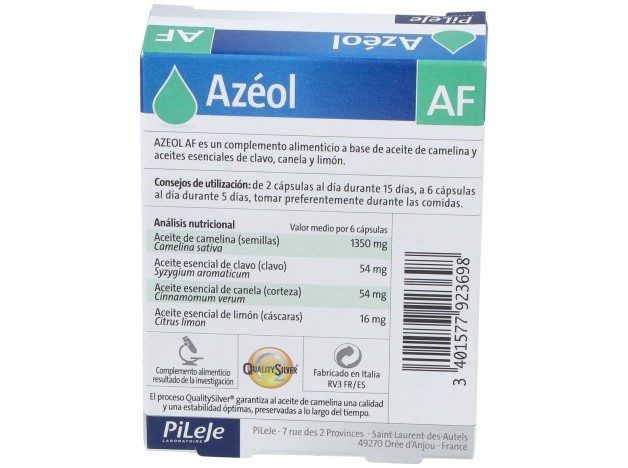 Azeol Af, 30 Cápsulas