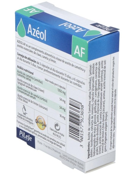 Azeol Af, 30 Cápsulas