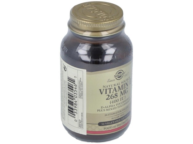 Vitamina E 400Iu (268Mg) 50Cap.Blanda Veg.