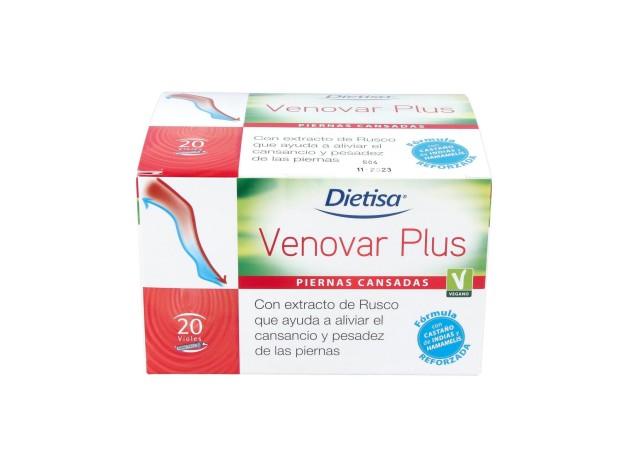 Dietisa Venovar Plus 15 Frascos X 15 Ml