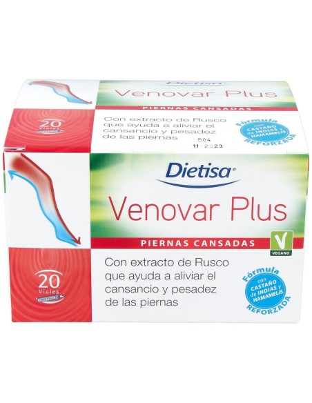 Dietisa Venovar Plus 15 Frascos X 15 Ml