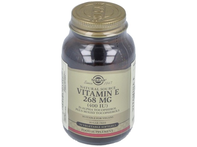 Vitamina E 400Iu (268Mg) 50Cap.Blanda Veg.