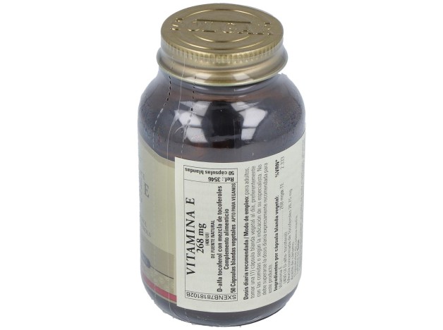 Vitamina E 400Iu (268Mg) 50Cap.Blanda Veg.
