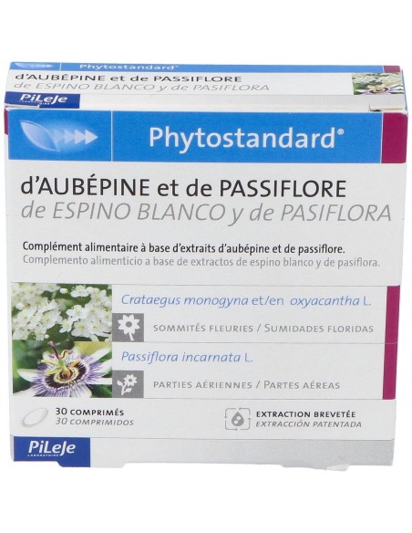 Phytostandard Espino Blanco Y Pasiflora 30 Comp