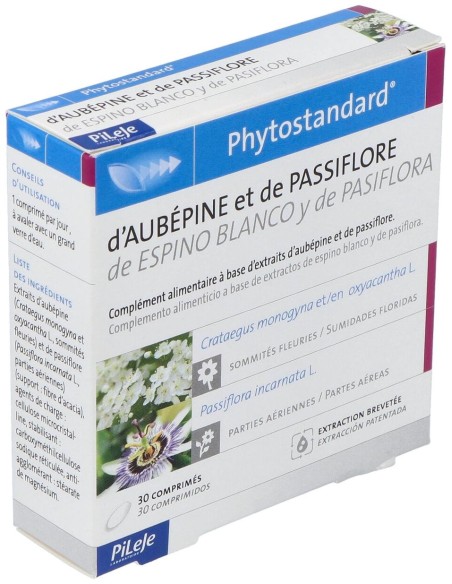 Phytostandard Espino Blanco Y Pasiflora 30 Comp