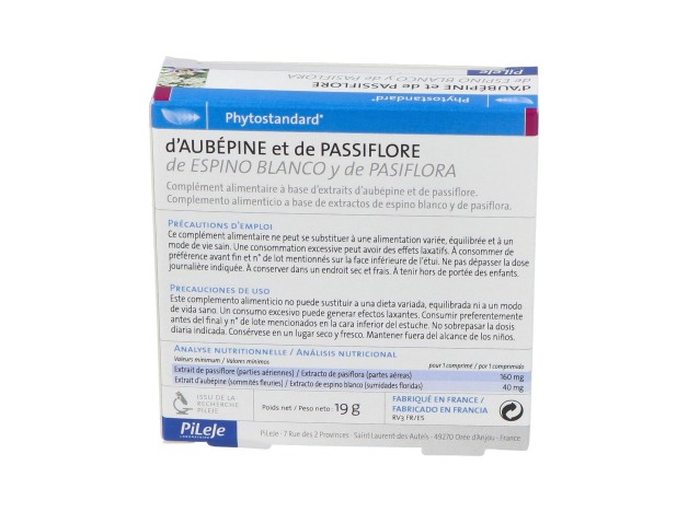 Phytostandard Espino Blanco Y Pasiflora 30 Comp