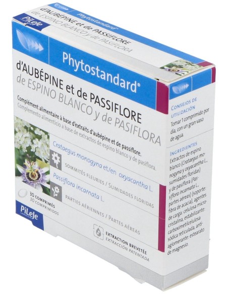 Phytostandard Espino Blanco Y Pasiflora 30 Comp