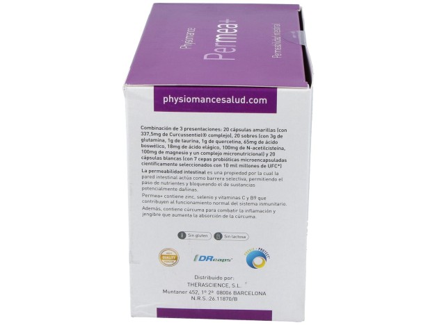 Physiomance Permea+ 20 Sobre + 20Caps + 20Cpr