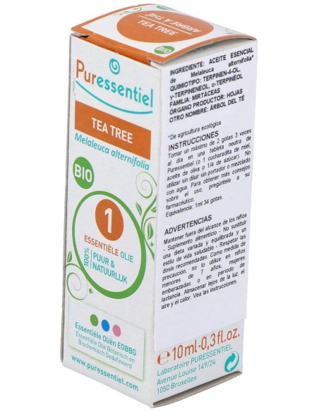 Arbol Del Te Aceite Esencial Bio 10Ml.
