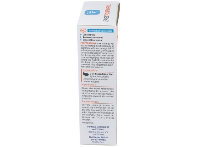 Nutergia Ergyfosforyl 60Cáps