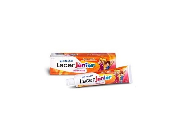 Lacer Junior Fresa Gel 75 ml
