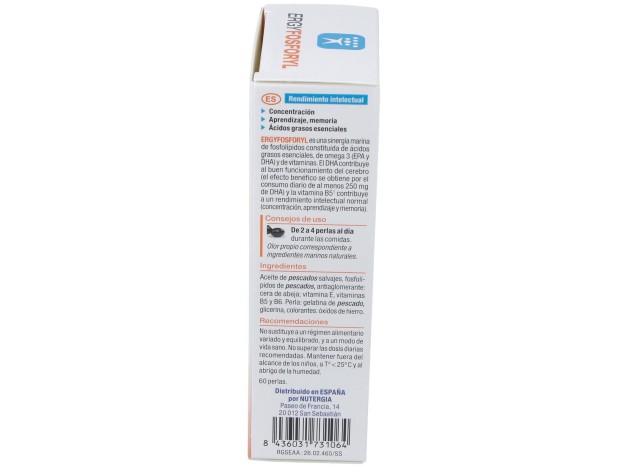Nutergia Ergyfosforyl 60Cáps