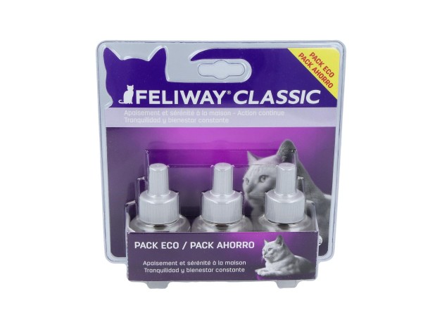 Feliway Classic Pack Recambio 3Meses