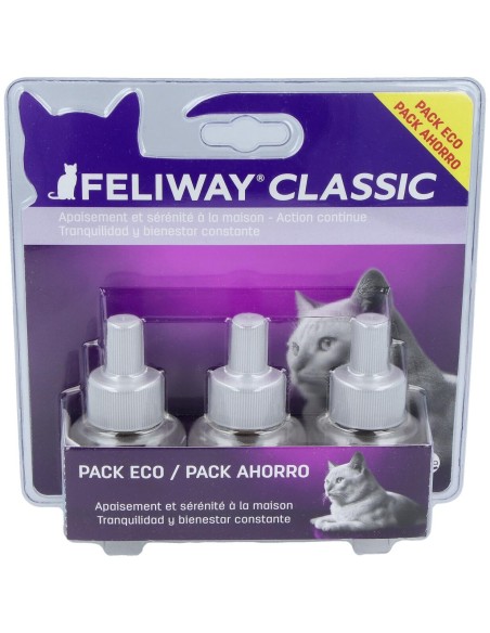 Feliway Classic Pack Recambio 3Meses