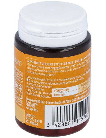 Rabano Negro Bio 80Comp.
