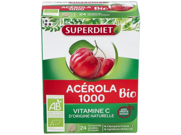 Acerola Bio 1000 24Comp.Masticables