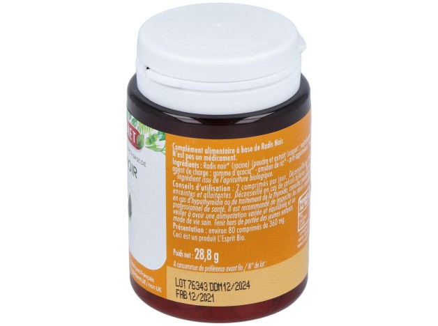 Rabano Negro Bio 80Comp.