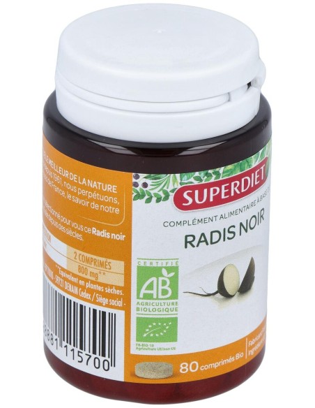 Rabano Negro Bio 80Comp.