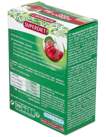 Acerola Bio 1000 24Comp.Masticables