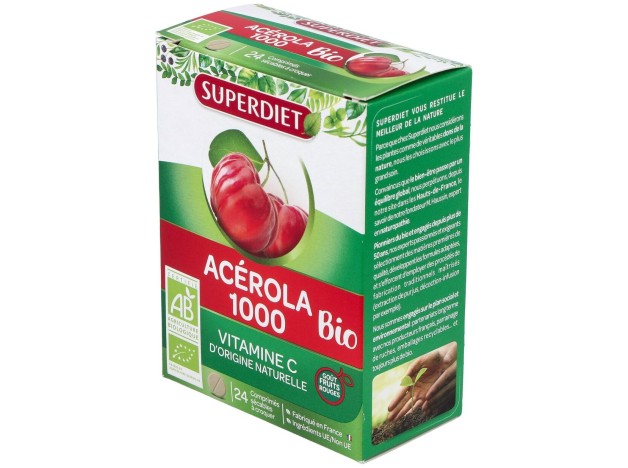Acerola Bio 1000 24Comp.Masticables