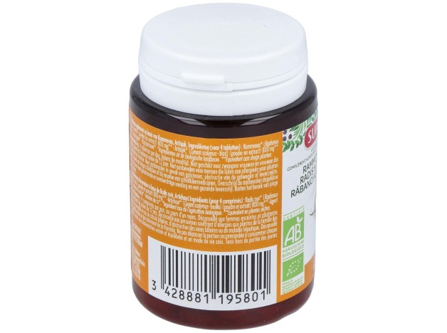 Super Diet Radis Noir Artichaut Bio 80 Comprim?S