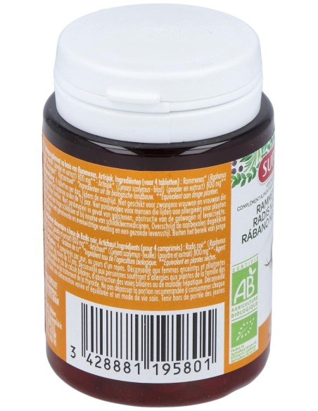 Super Diet Radis Noir Artichaut Bio 80 Comprim?S
