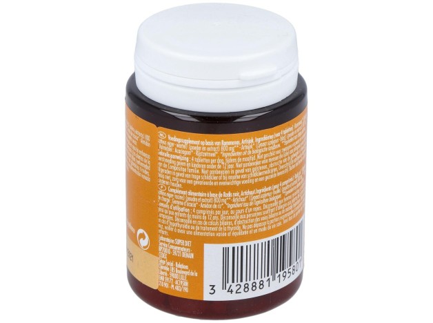 Super Diet Radis Noir Artichaut Bio 80 Comprim?S