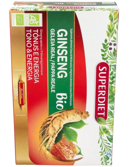 Baule Volante %26 Fior Di Loto Jalea Real Ginseng 20Uds