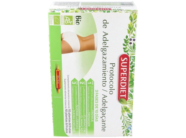 Super Diet Protocole Minceur 30 Ampoules De 15Ml