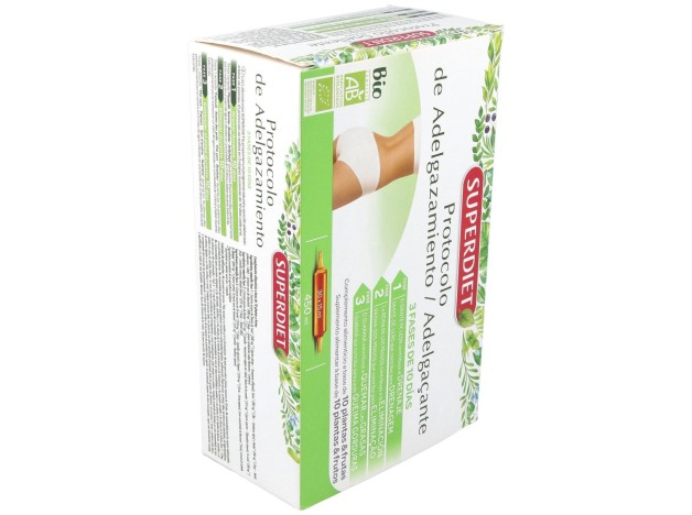 Super Diet Protocole Minceur 30 Ampoules De 15Ml