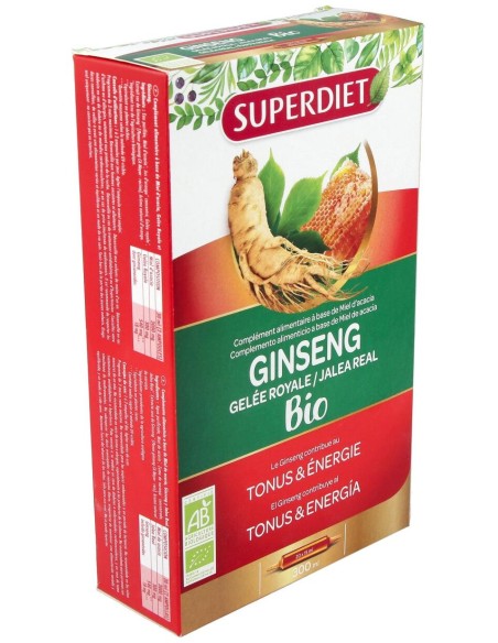 Baule Volante %26 Fior Di Loto Jalea Real Ginseng 20Uds
