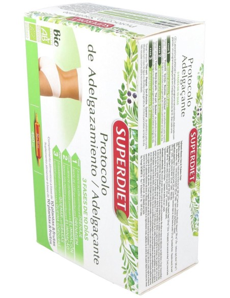 Super Diet Protocole Minceur 30 Ampoules De 15Ml