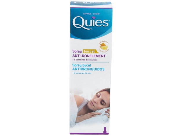 Quies Spray Bucal Antirronquidos Miel Y Limón 70Ml