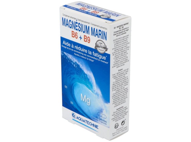 Magnesio Marino+B6+B9 40Cap. Biotechnie