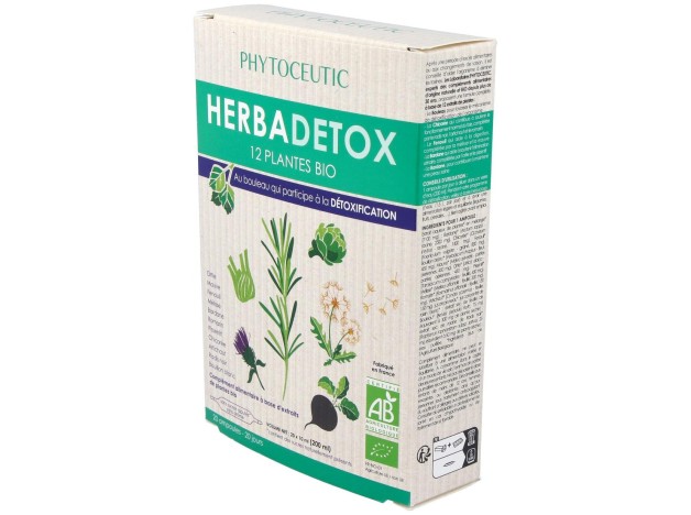 Herbadetox Bio (Herbadraine) 20Amp. Phytoceutic
