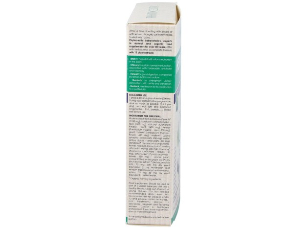 Herbadetox Bio (Herbadraine) 20Amp. Phytoceutic