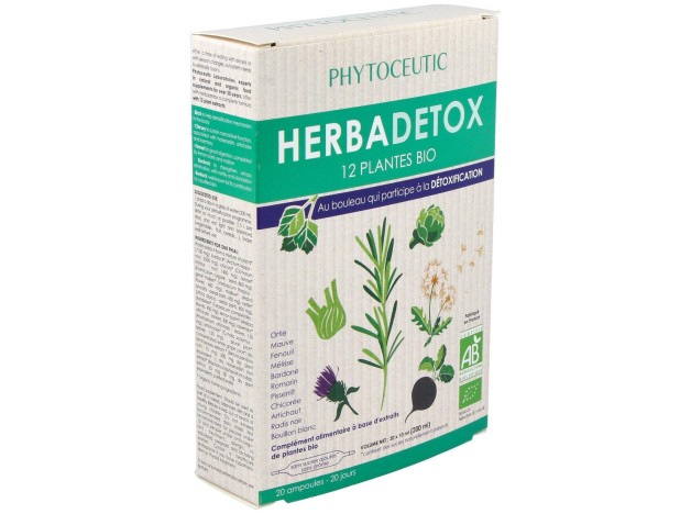 Herbadetox Bio (Herbadraine) 20Amp. Phytoceutic