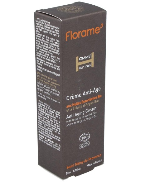 Florame Homme Crème Anti-Âge 30Ml