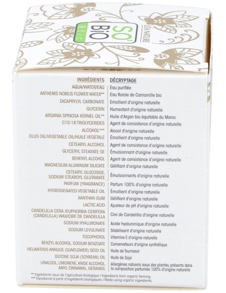 So Bio Etic Crema De Día Ácido Hialurónico %26 Argán 50Ml
