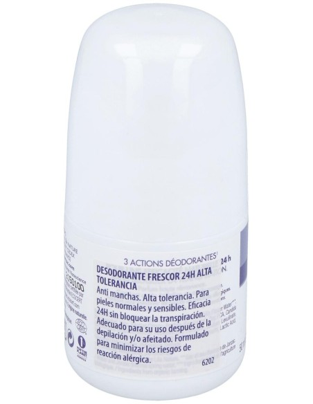 Desodorante Frescor 24H Hipoaler Roll-On 50Ml Bio