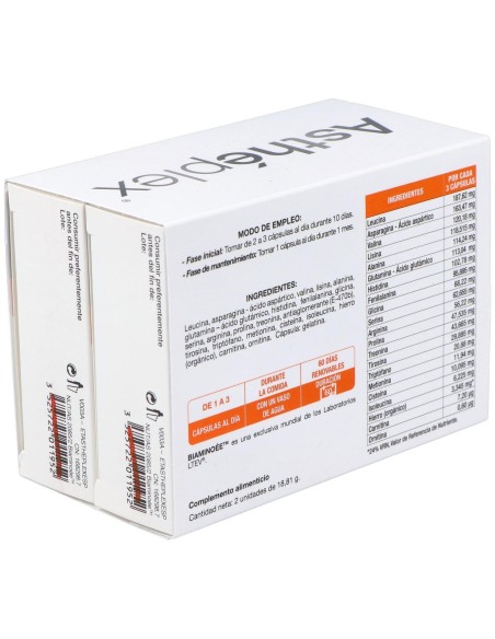 Asthéplex Programa 30 Días Cápsulas 2 X 30 U