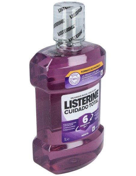 Listerine Enjuague Bucal Cuidado Total 1000Ml