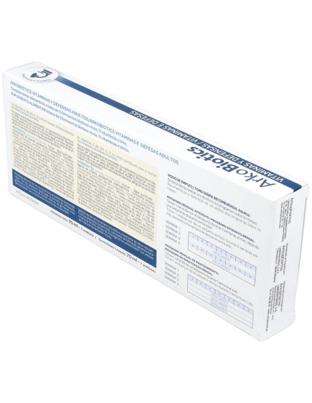 Arkopharma Arkobiotics Vitaminas Y Defensas Adultos, 7 Ampollas