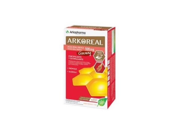 Arkoreal Jalea Real+Ginseng 20Amp.