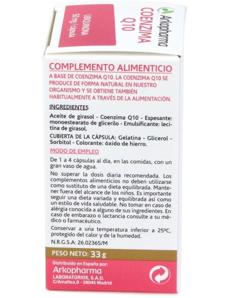 Arkovital Coenzima Q10 45Cap.