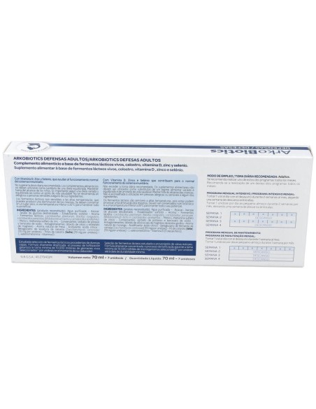 Arkopharma Arkobiotics Defensas Adultos 7Uds