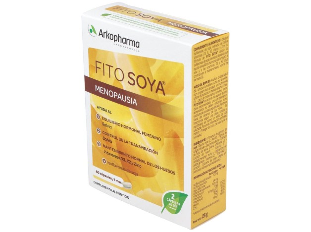 Arkopharma Fitosoya Menopausia, 60 Cápsulas