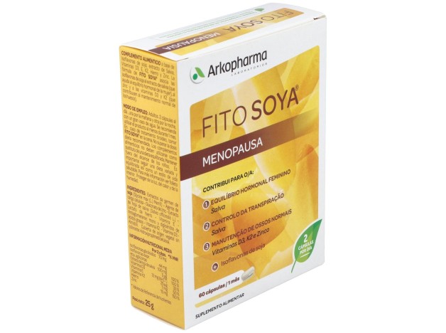 Arkopharma Fitosoya Menopausia, 60 Cápsulas
