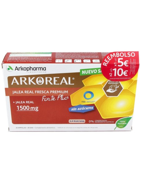 Arkoreal Jalea Real 1500Mg 20Amp. S/A