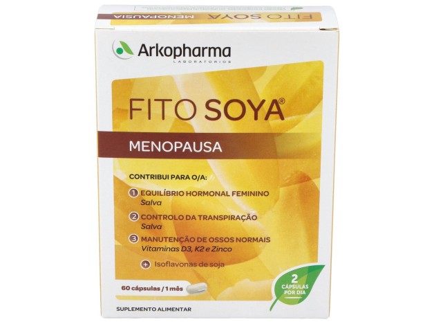 Arkopharma Fitosoya Menopausia, 60 Cápsulas